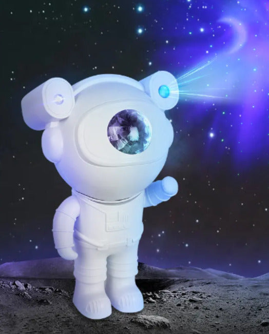 Astronauta Proyector Parlante Bluetooth Galaxia Estrellas